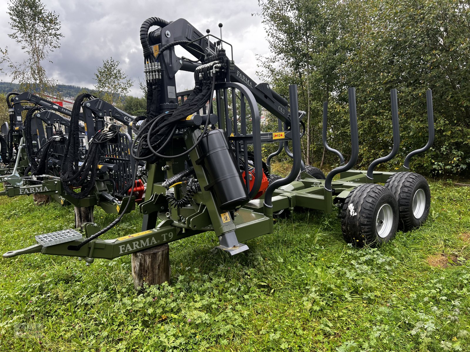 Rückewagen & Rückeanhänger del tipo Farma CT 6,3-9, Neumaschine en Regen (Imagen 7)