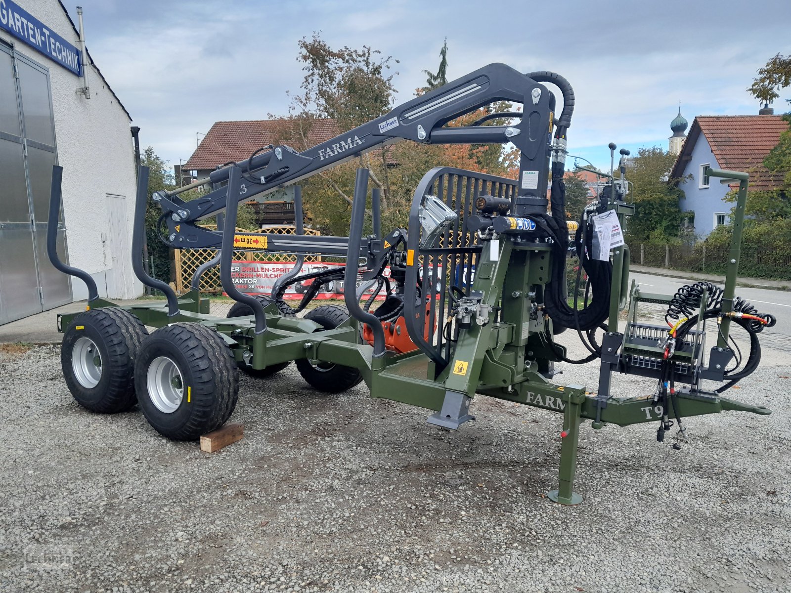 Rückewagen & Rückeanhänger of the type Farma CT 6,3-9F Rückewagen mit Druckluftbremse, Neumaschine in Bad Abbach-Dünzling (Picture 3)