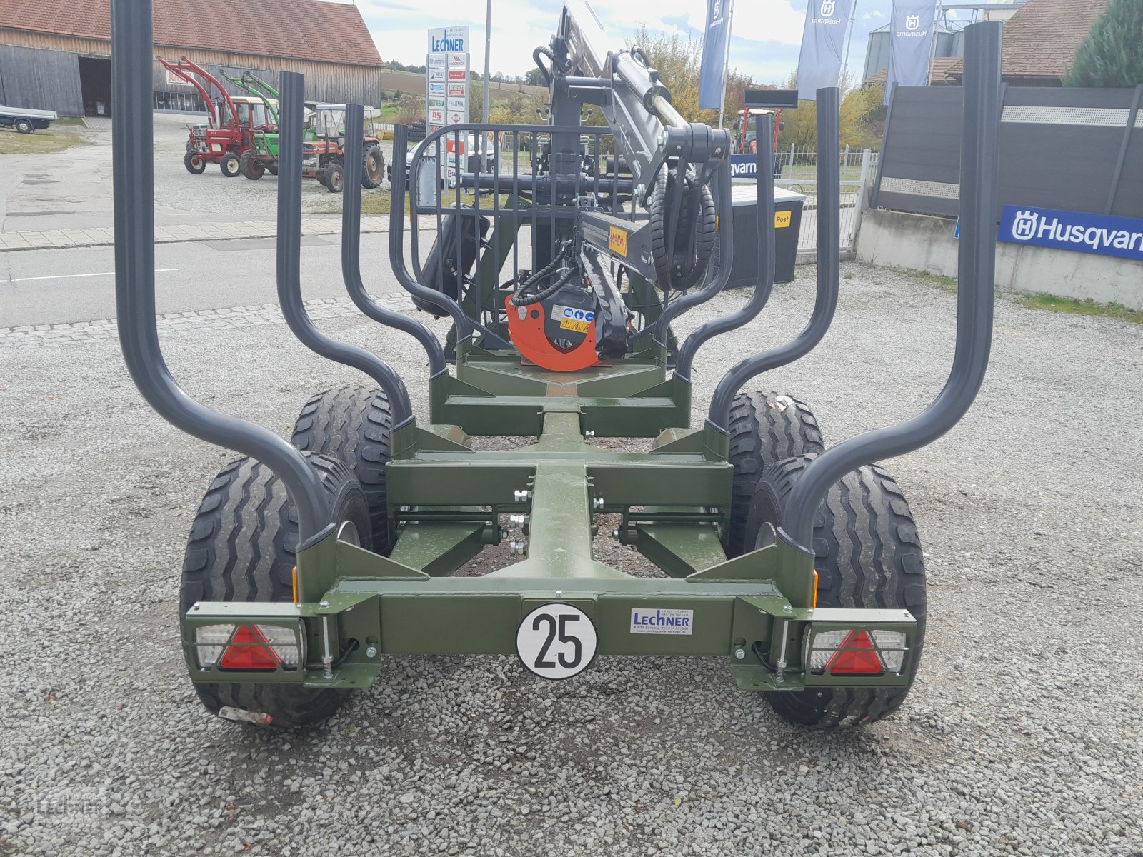 Rückewagen & Rückeanhänger del tipo Farma CT 6,3-9F Rückewagen mit Druckluftbremse, Neumaschine en Bad Abbach-Dünzling (Imagen 4)