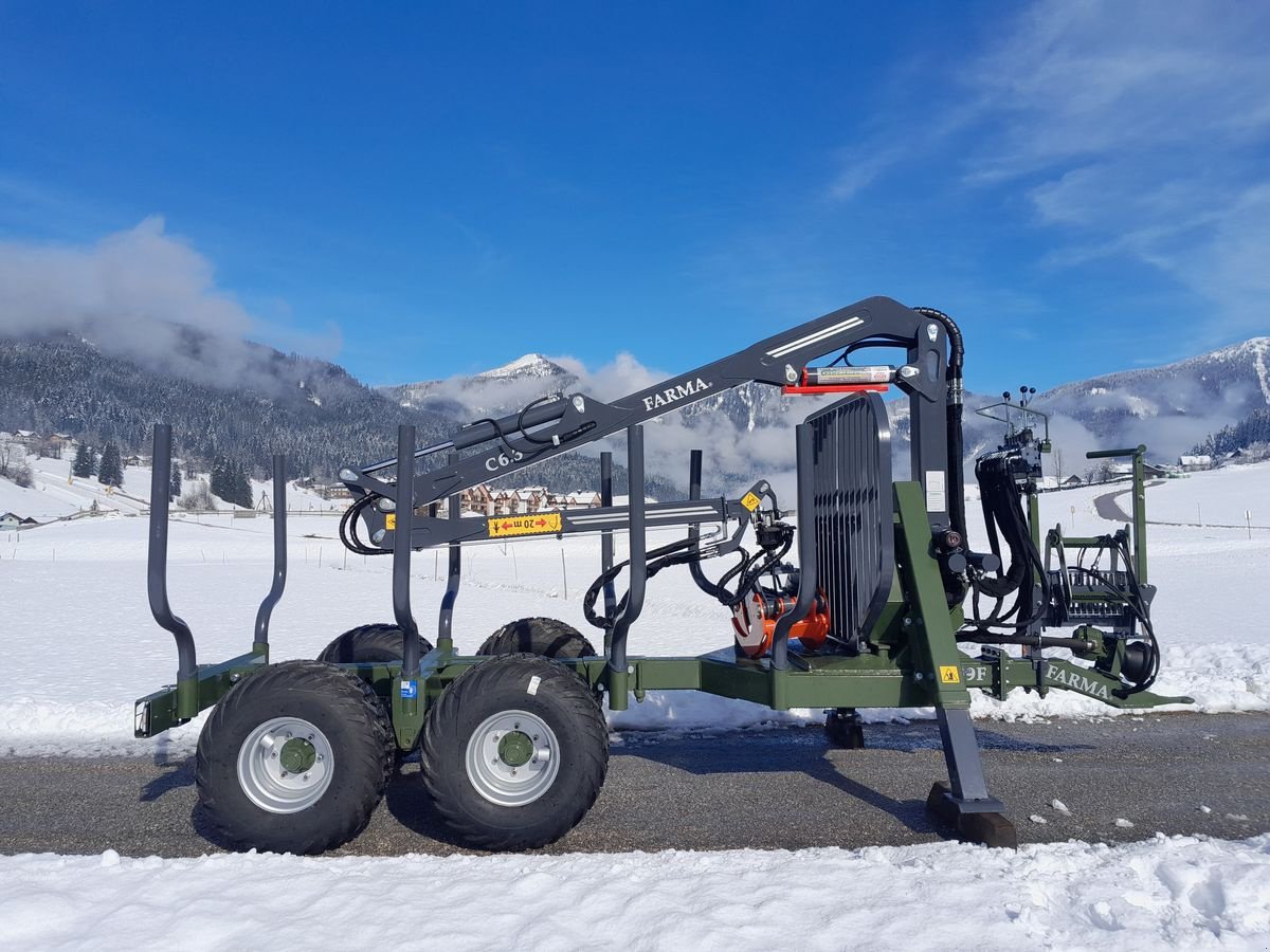 Rückewagen & Rückeanhänger of the type Farma CT 6,3-9F, Neumaschine in Gosau am Dachstein (Picture 7)