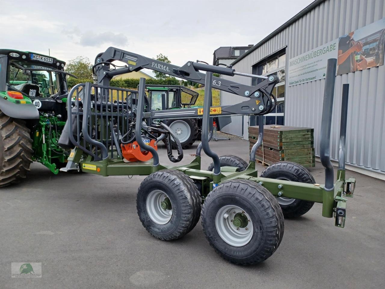 Rückewagen & Rückeanhänger del tipo Farma CT 6.3-9, Neumaschine In Steinwiesen (Immagine 2)