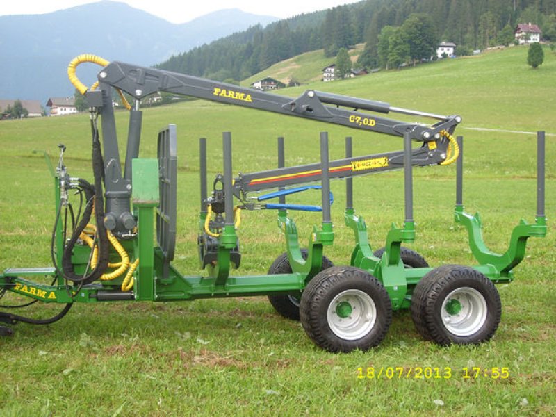 Rückewagen & Rückeanhänger del tipo Farma CT 7,0-10G2, Neumaschine In Gosau am Dachstein (Immagine 7)