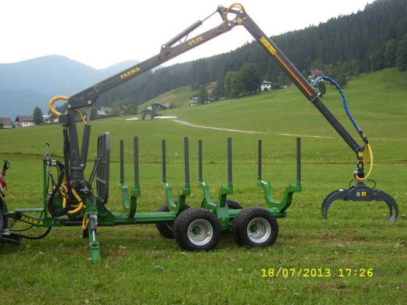 Rückewagen & Rückeanhänger van het type Farma CT 7,0-10G2, Neumaschine in Gosau am Dachstein (Foto 1)