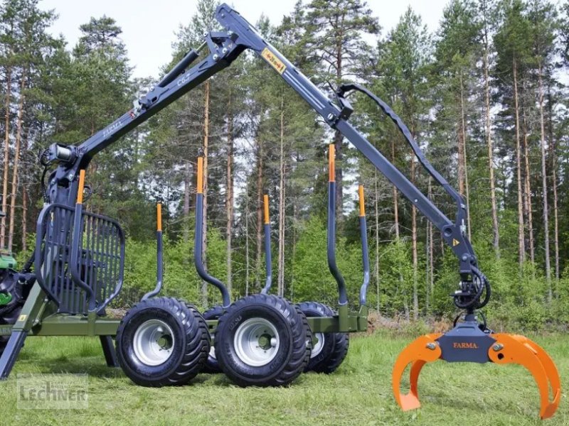 Rückewagen & Rückeanhänger of the type Farma CT 7,2G3-10 Rückewagen mit Druckluftbremse, Neumaschine in Bad Abbach-Dünzling (Picture 1)