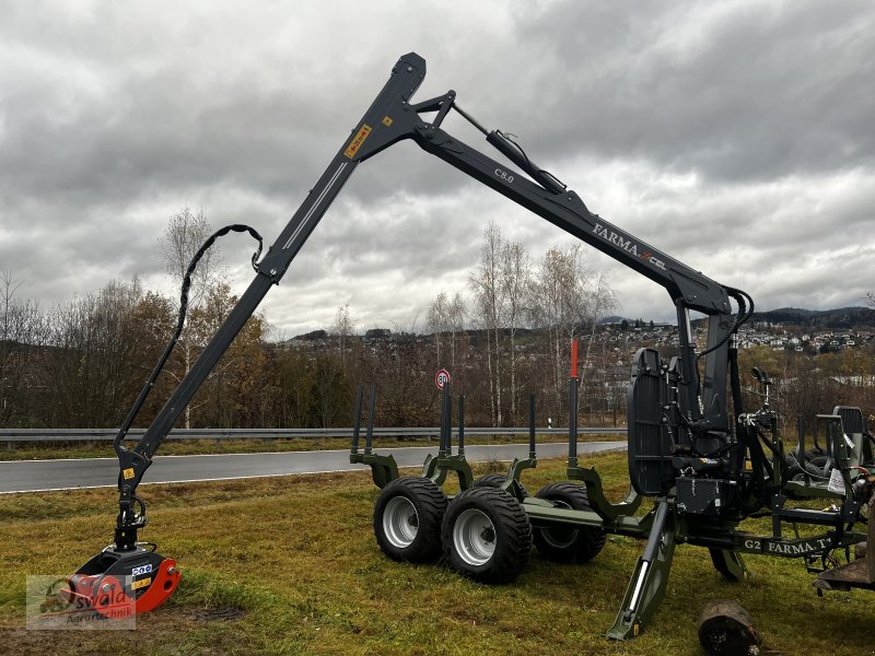 Rückewagen & Rückeanhänger of the type Farma CT 8,0-12 G2 X-Cel Rückewagen, Neumaschine in Regen (Picture 1)