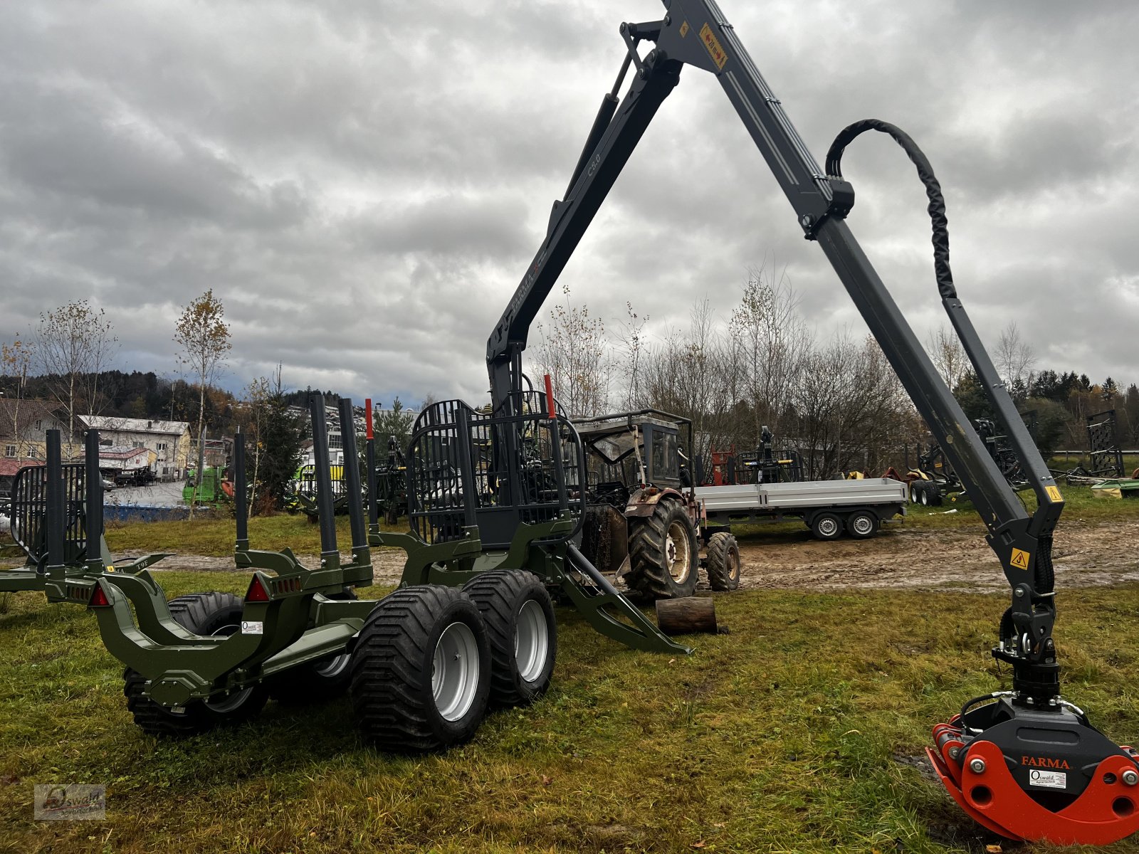 Rückewagen & Rückeanhänger of the type Farma CT 8,0-12 G2 X-Cel Rückewagen, Neumaschine in Regen (Picture 2)