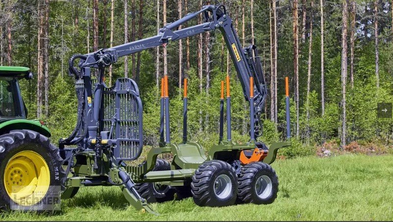 Rückewagen & Rückeanhänger del tipo Farma CT 8,5-12 G2 Rückewagen mit Druckluftbremse, Neumaschine en Bad Abbach-Dünzling (Imagen 1)