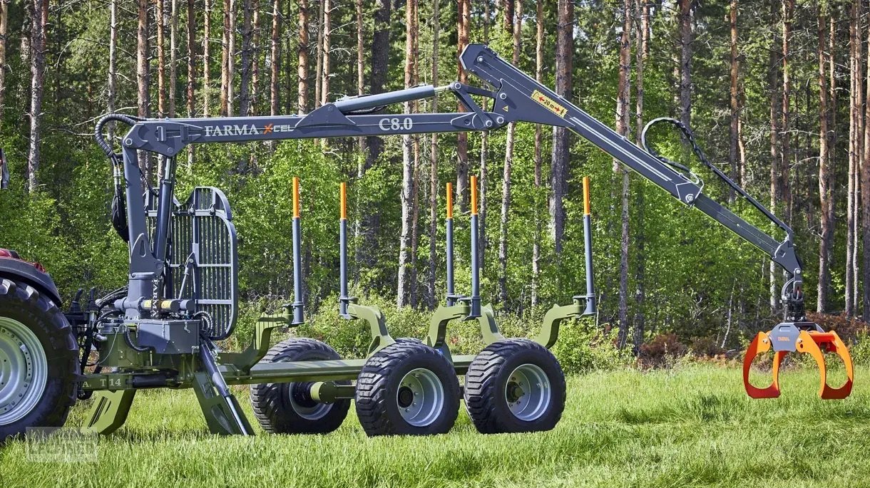 Rückewagen & Rückeanhänger del tipo Farma CT 8.0-14 X-CEL, Neumaschine en Bad Abbach-Dünzling (Imagen 1)