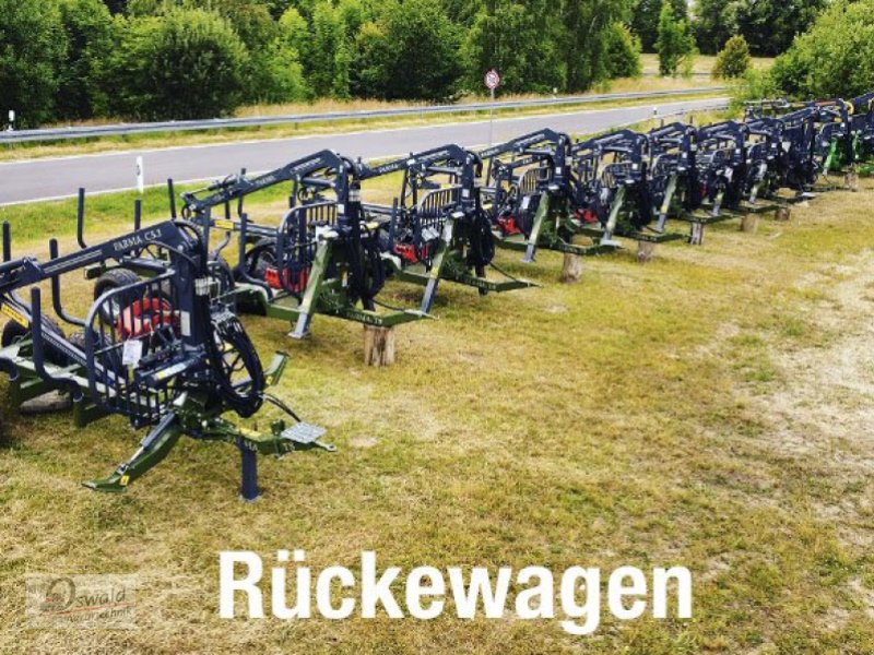 Rückewagen & Rückeanhänger Türe ait Farma Rückewagen von 6-17 Tonnen, Neumaschine içinde Regen (resim 1)