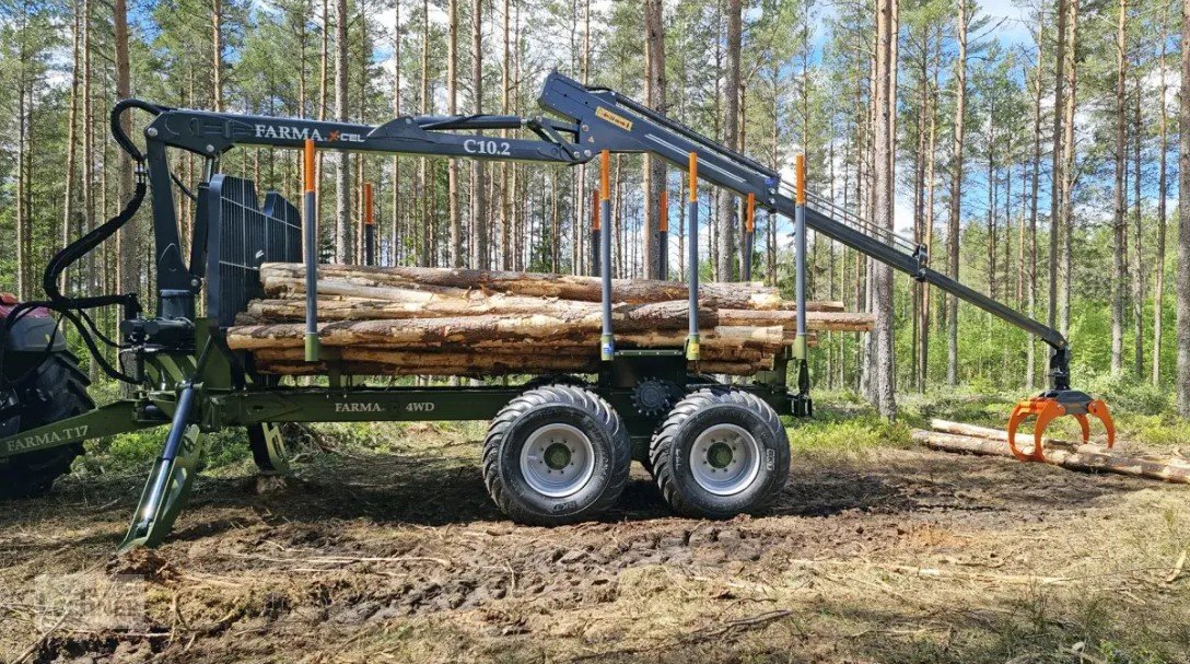 Rückewagen & Rückeanhänger от тип Farma T 17 - Doppelrahmen-Rückewagen, Neumaschine в Bad Abbach-Dünzling (Снимка 1)