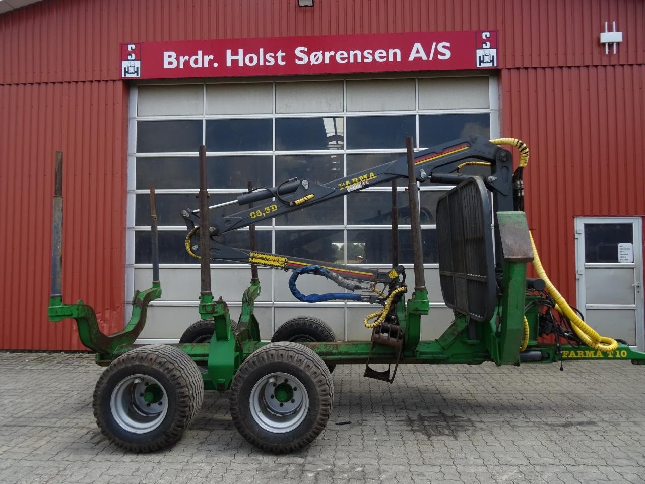 Rückewagen & Rückeanhänger del tipo Farma T10, Gebrauchtmaschine en Ribe (Imagen 4)