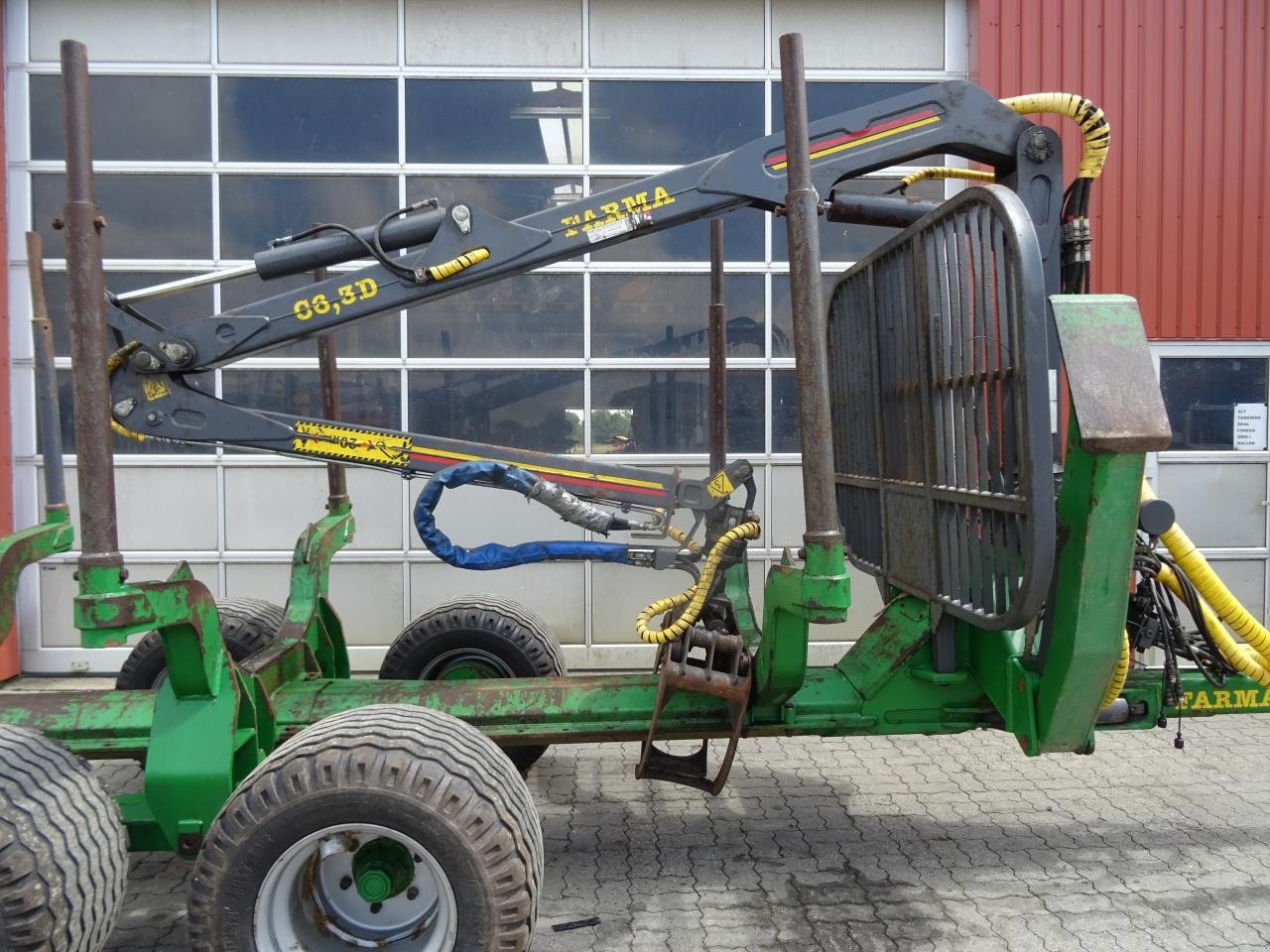 Rückewagen & Rückeanhänger van het type Farma T10, Gebrauchtmaschine in Ribe (Foto 7)