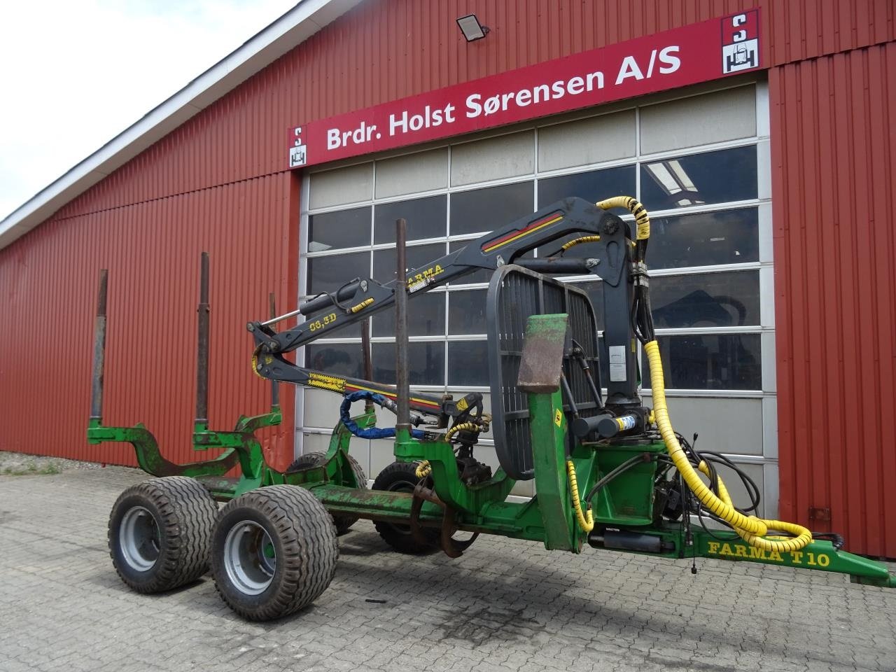 Rückewagen & Rückeanhänger del tipo Farma T10, Gebrauchtmaschine en Ribe (Imagen 2)