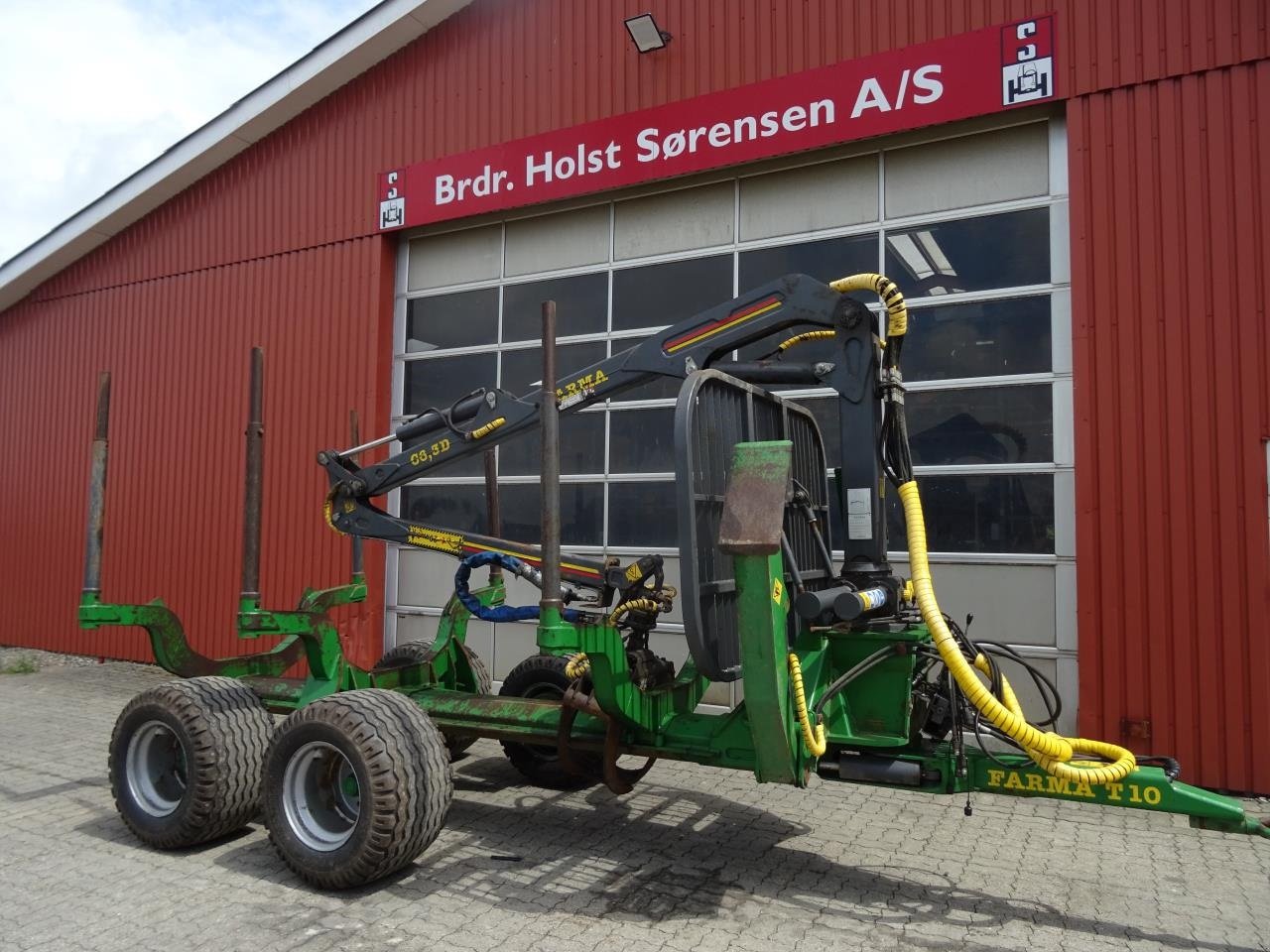 Rückewagen & Rückeanhänger of the type Farma T10, Gebrauchtmaschine in Ribe (Picture 1)