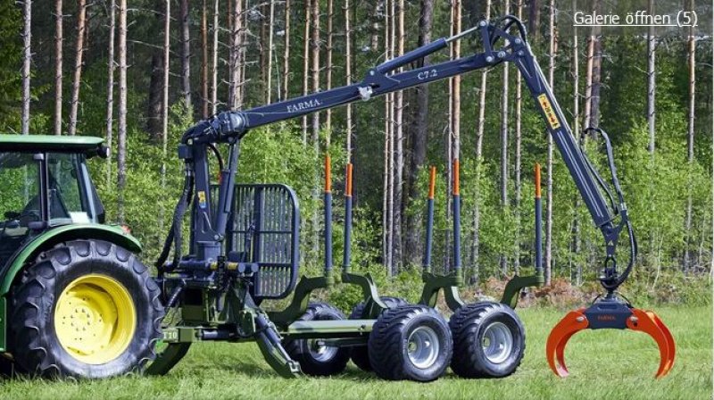 Rückewagen & Rückeanhänger del tipo Farma T10, Neumaschine en Södingberg-Geistthal (Imagen 4)