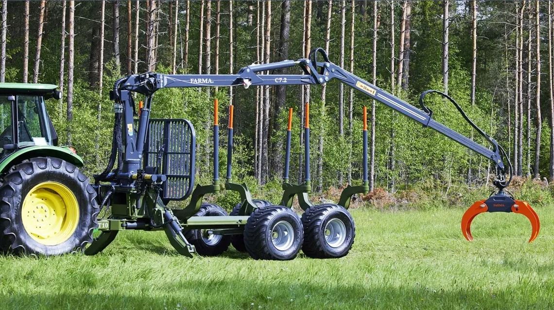 Rückewagen & Rückeanhänger of the type Farma T10, Neumaschine in Södingberg-Geistthal (Picture 5)