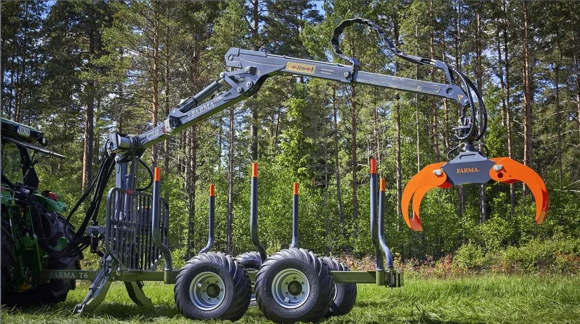 Rückewagen & Rückeanhänger tip Farma T6, Neumaschine in Södingberg-Geistthal (Poză 3)