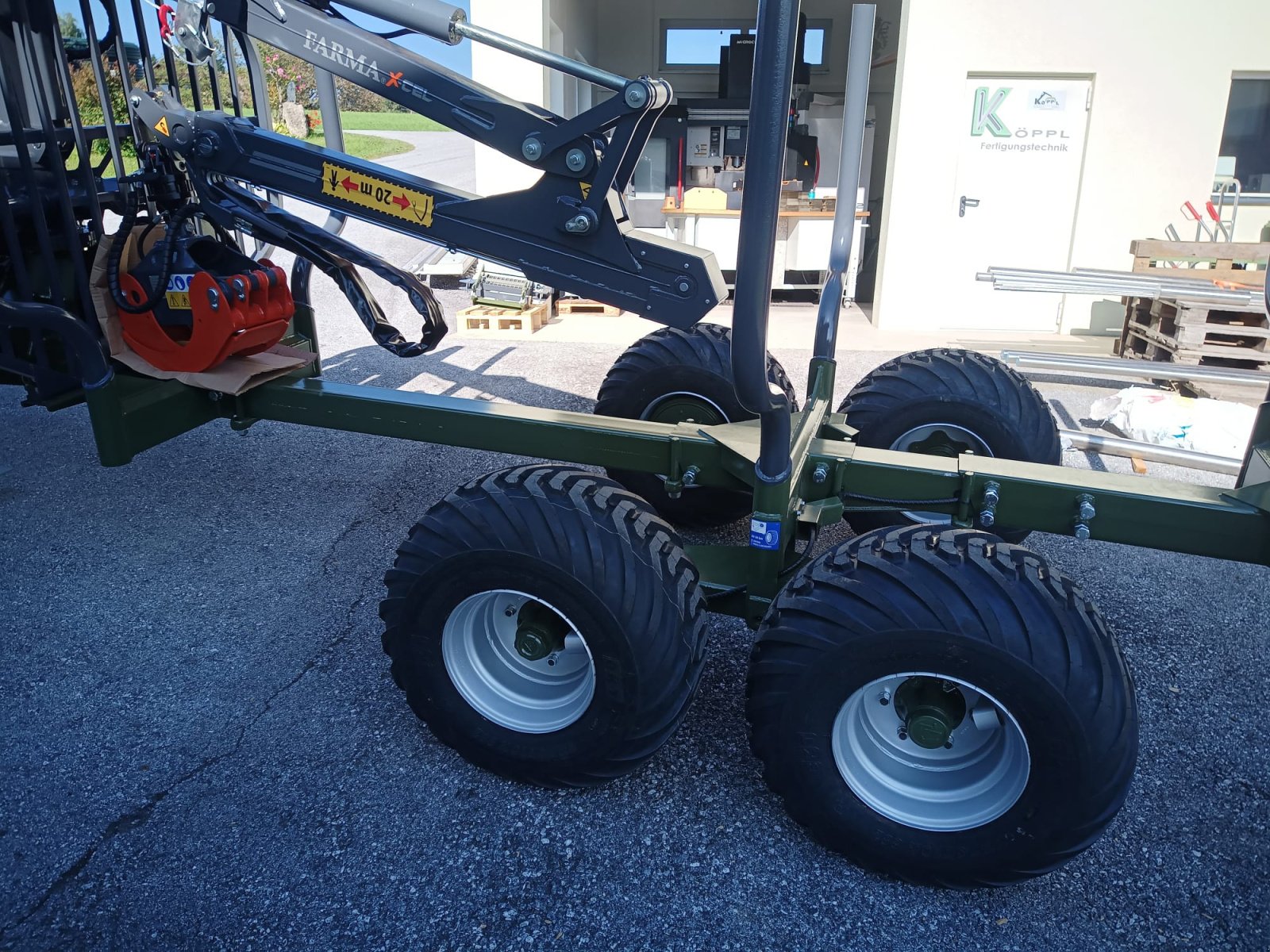 Rückewagen & Rückeanhänger del tipo Farma T7, Neumaschine en Södingberg-Geistthal (Imagen 5)