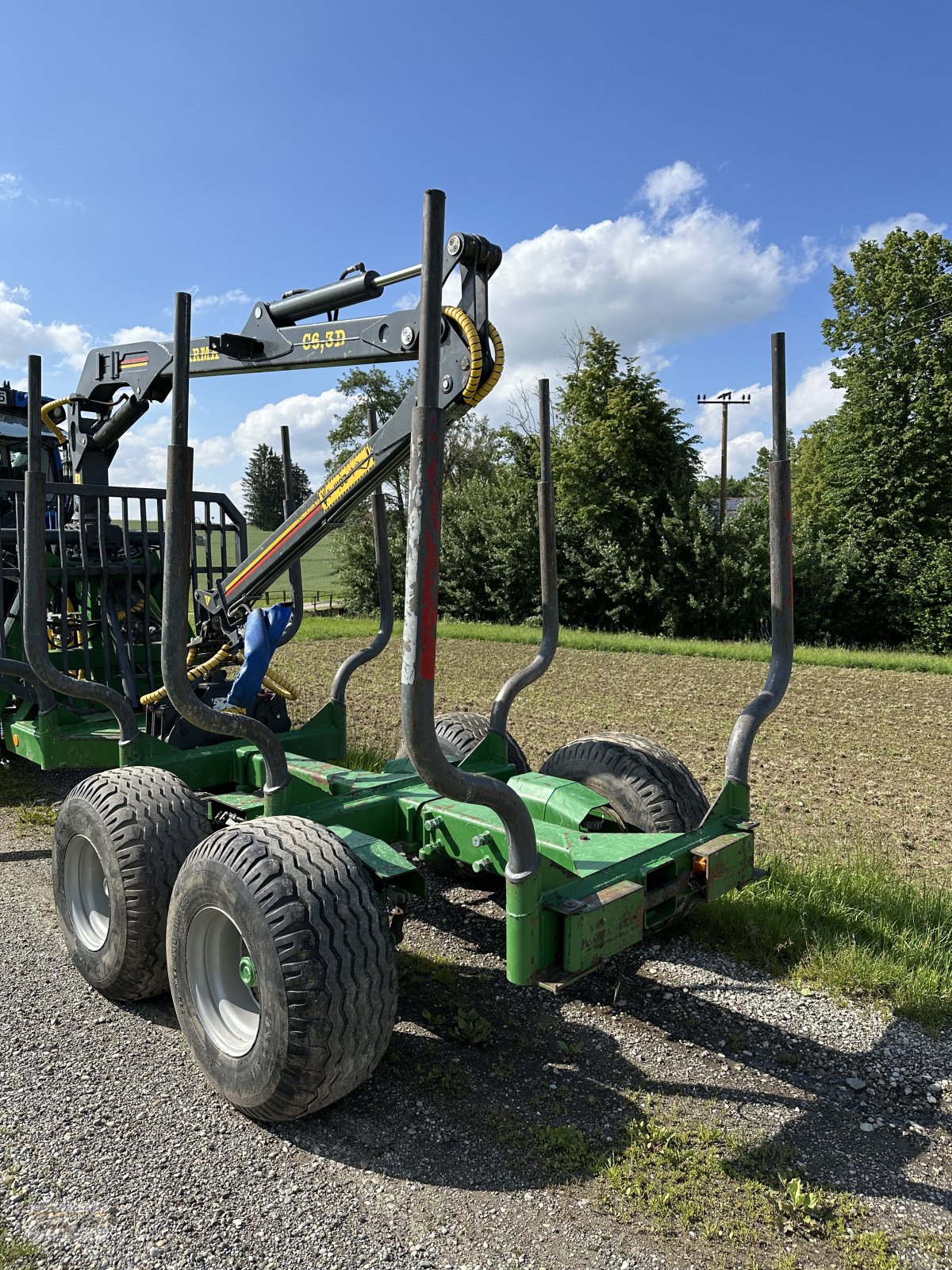 Rückewagen & Rückeanhänger del tipo Farma T9 6.3, Gebrauchtmaschine en Neumarkt St. Veit (Imagen 1)