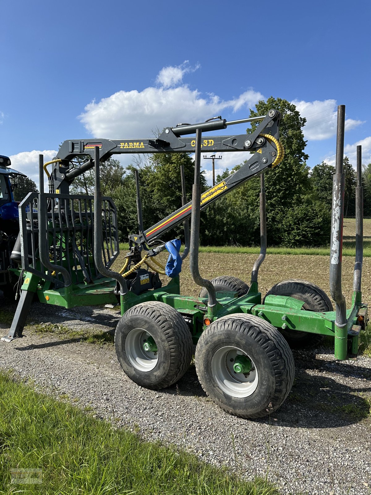 Rückewagen & Rückeanhänger типа Farma T9 6.3, Gebrauchtmaschine в Neumarkt St. Veit (Фотография 4)