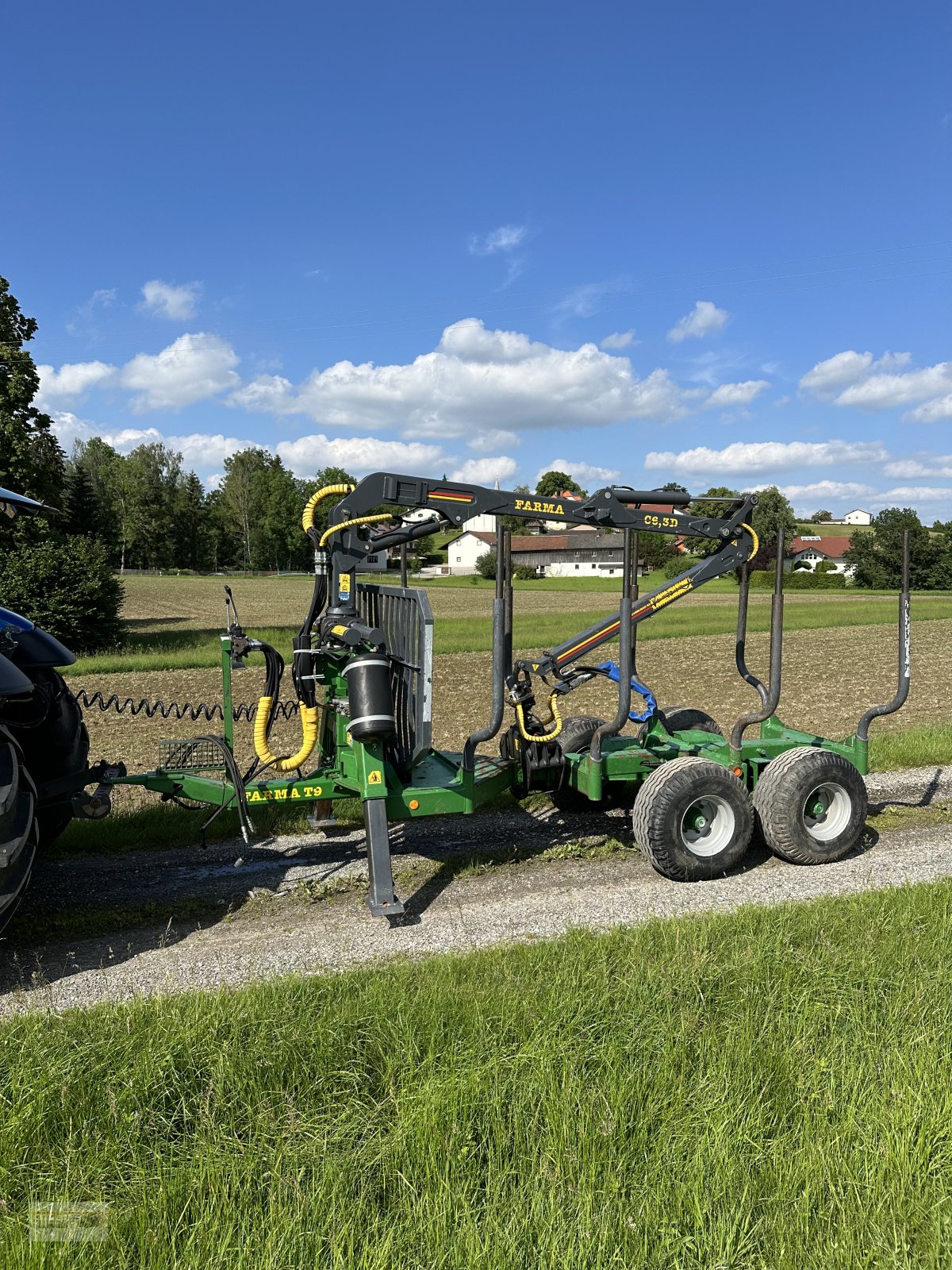 Rückewagen & Rückeanhänger типа Farma T9 6.3, Gebrauchtmaschine в Neumarkt St. Veit (Фотография 7)