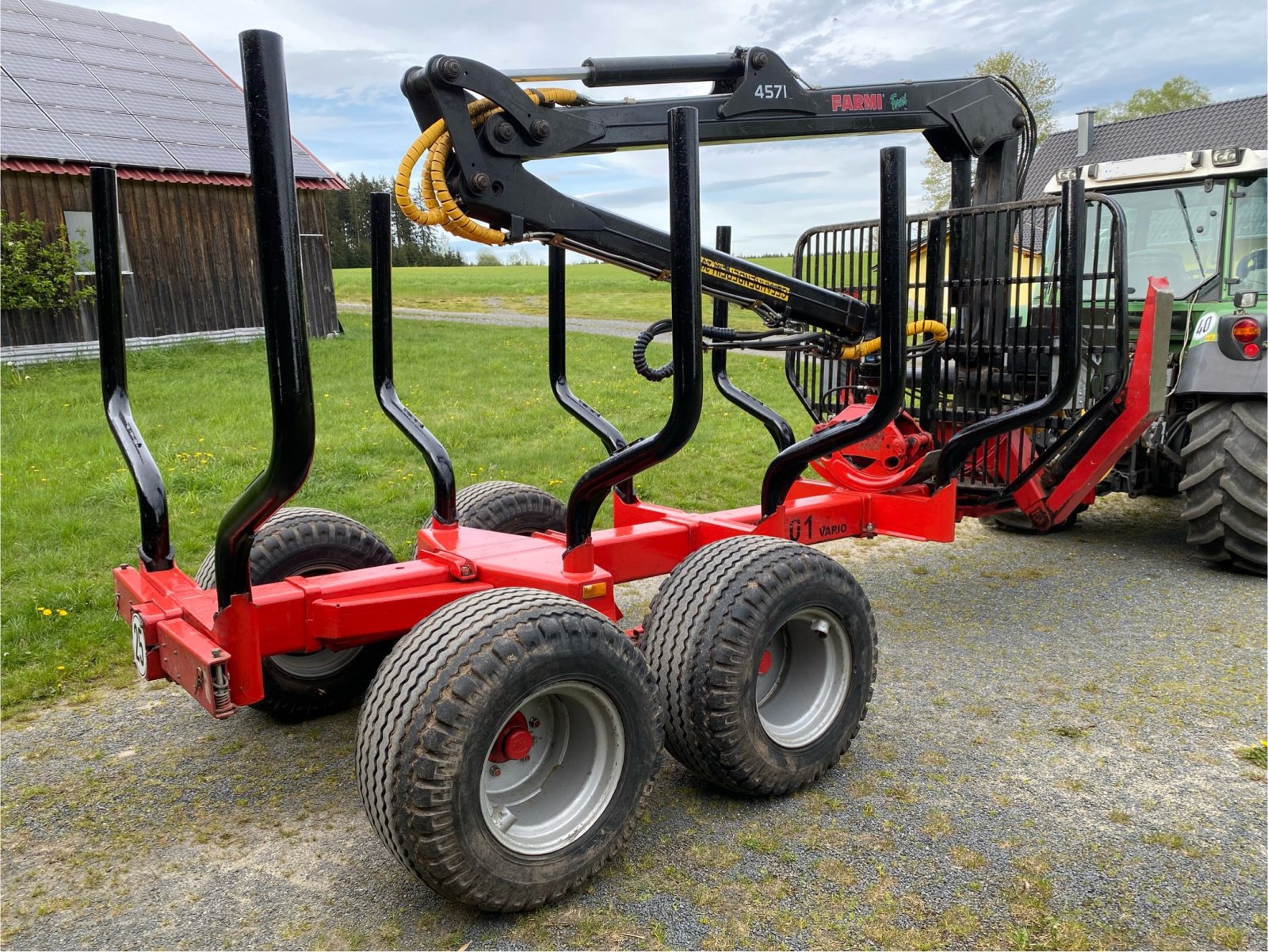 Rückewagen & Rückeanhänger typu Farmi Forest 101 Vario, Gebrauchtmaschine v Plößberg (Obrázek 1)