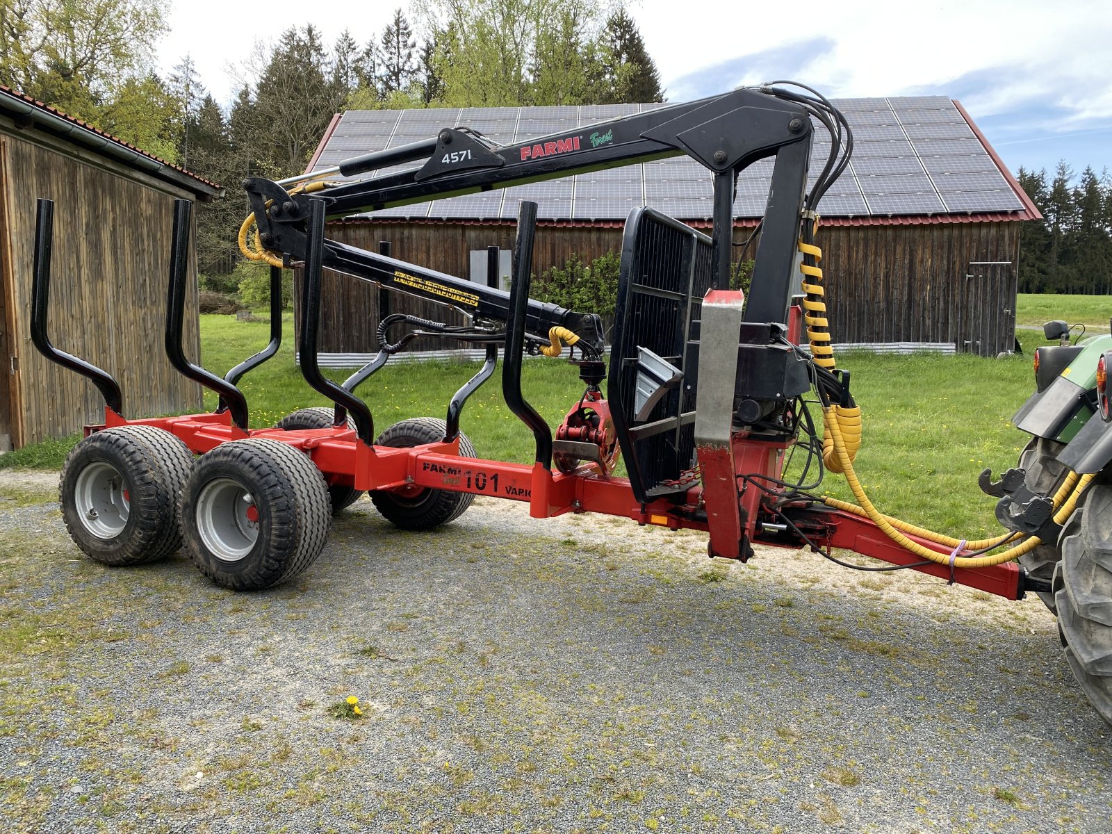 Rückewagen & Rückeanhänger typu Farmi Forest 101 Vario, Gebrauchtmaschine v Plößberg (Obrázek 3)