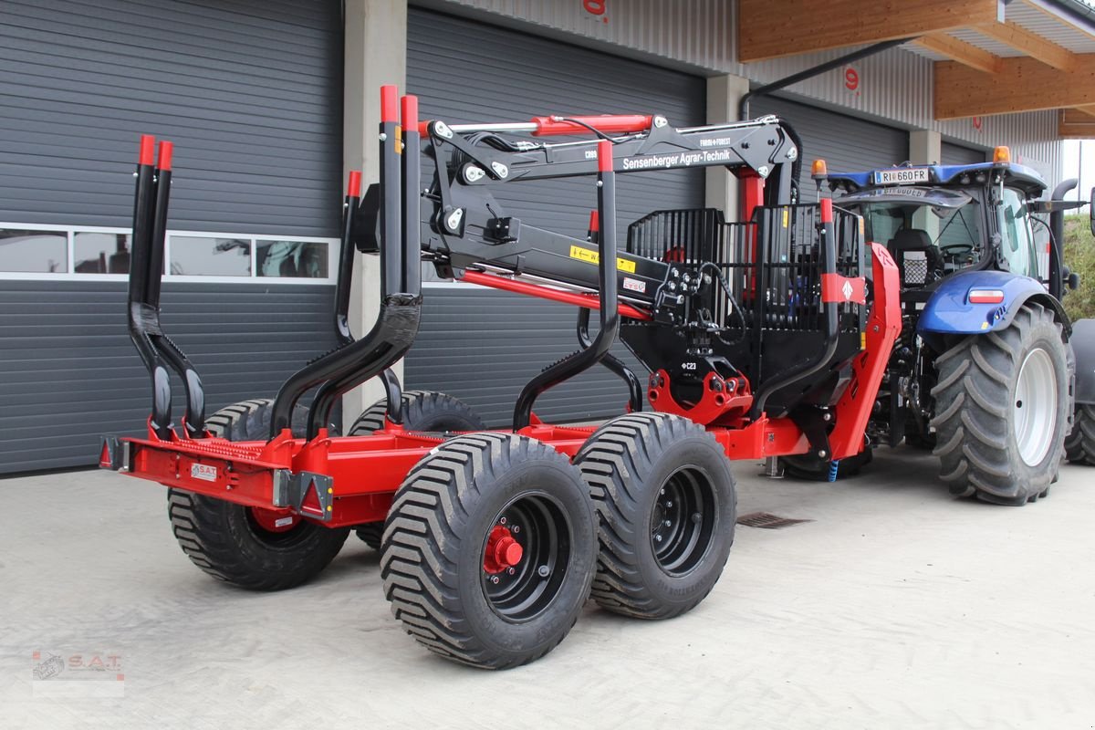 Rückewagen & Rückeanhänger typu Farmi FT 12 2WD - CR89 - 9,0m Kran - Radantrieb BB250, Neumaschine v Eberschwang (Obrázek 2)