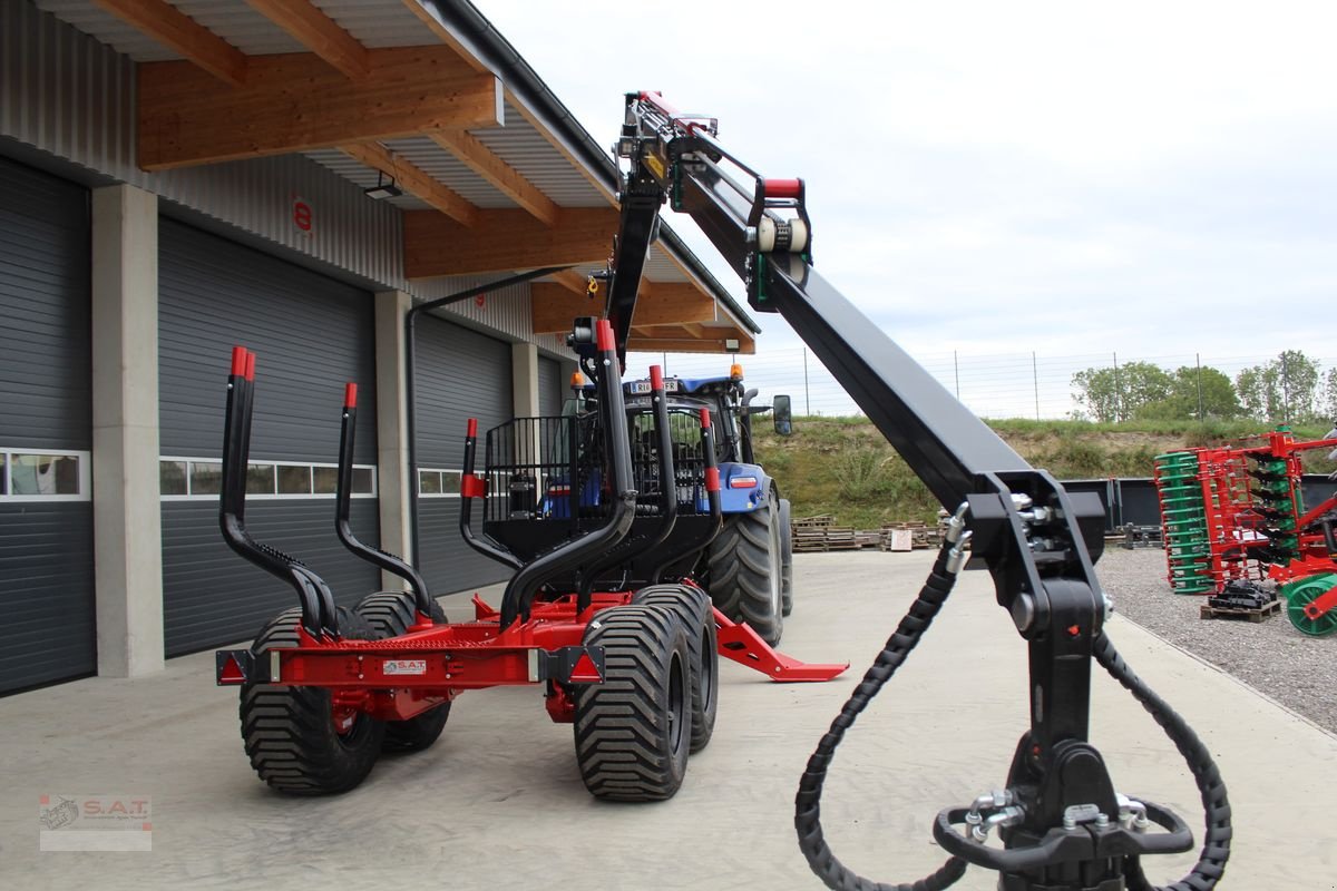 Rückewagen & Rückeanhänger typu Farmi FT 12 2WD - CR89 - 9,0m Kran - Radantrieb BB250, Neumaschine w Eberschwang (Zdjęcie 15)