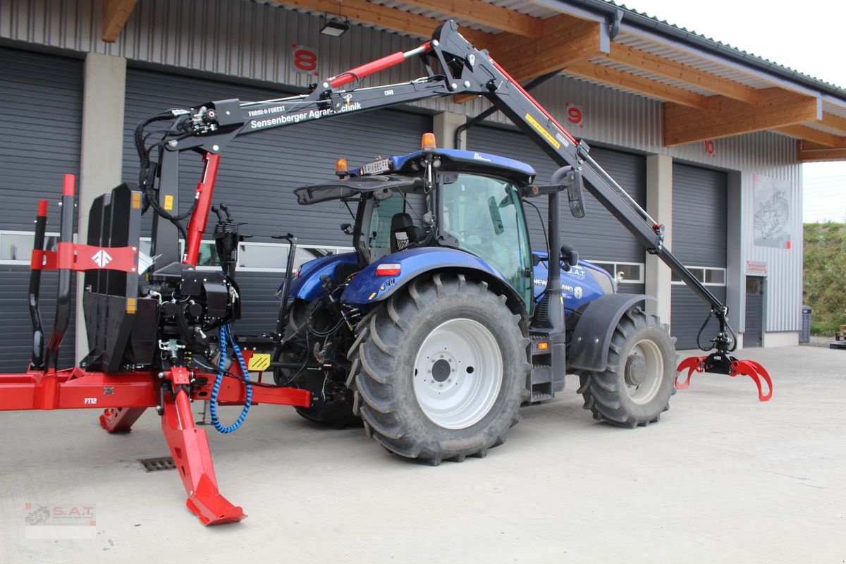 Rückewagen & Rückeanhänger tip Farmi FT 12 2WD - CR89 - 9,0m Kran - Radantrieb BB250, Neumaschine in Eberschwang (Poză 22)