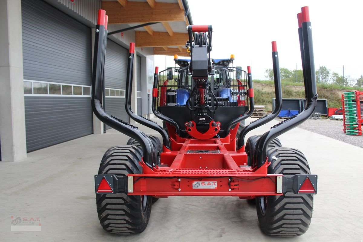 Rückewagen & Rückeanhänger typu Farmi FT 12 2WD - CR89 - 9,0m Kran - Radantrieb BB250, Neumaschine v Eberschwang (Obrázek 5)