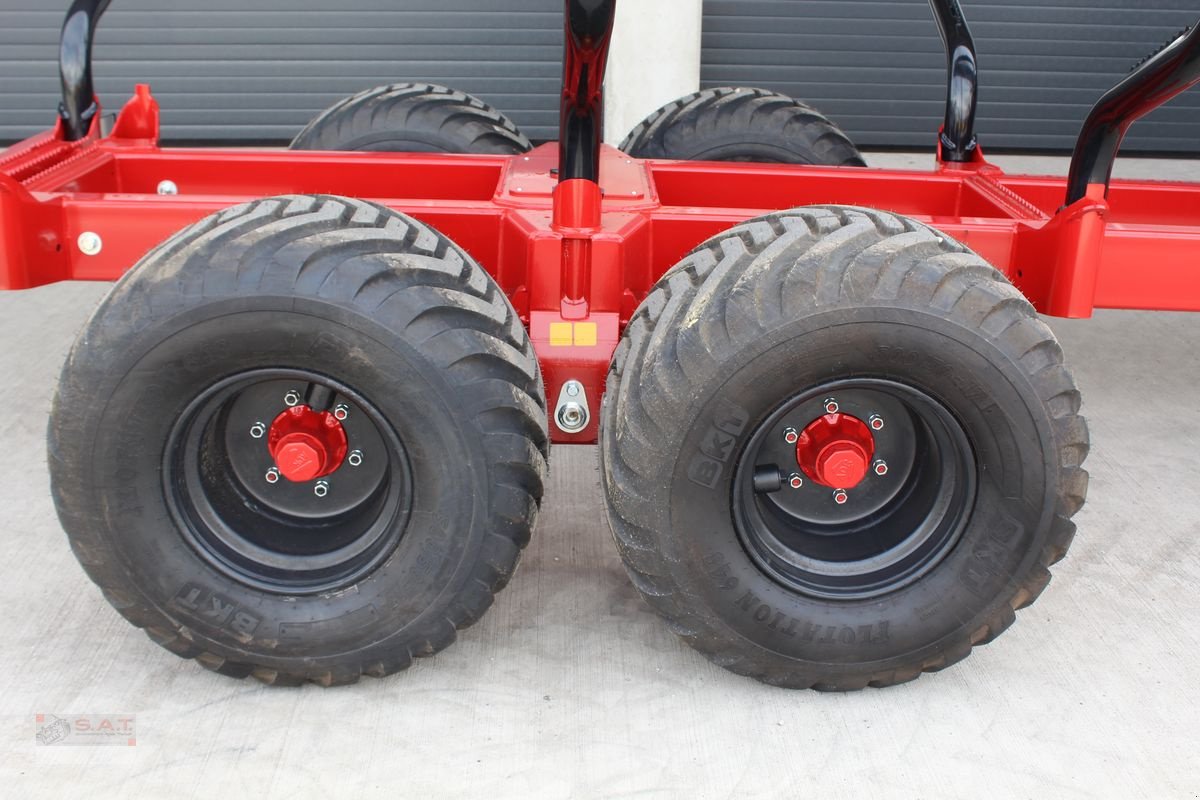 Rückewagen & Rückeanhänger del tipo Farmi FT 12 mit CR 69 Kran - 8,5m - 14,5 Tonnen, Neumaschine en Eberschwang (Imagen 16)