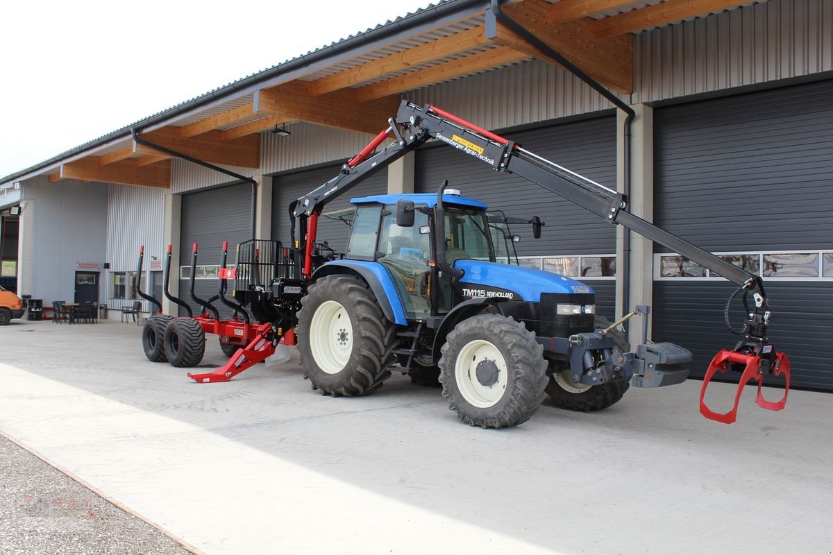 Rückewagen & Rückeanhänger del tipo Farmi FT 12 mit CR 69 Kran - 8,5m - 14,5 Tonnen, Neumaschine In Eberschwang (Immagine 26)