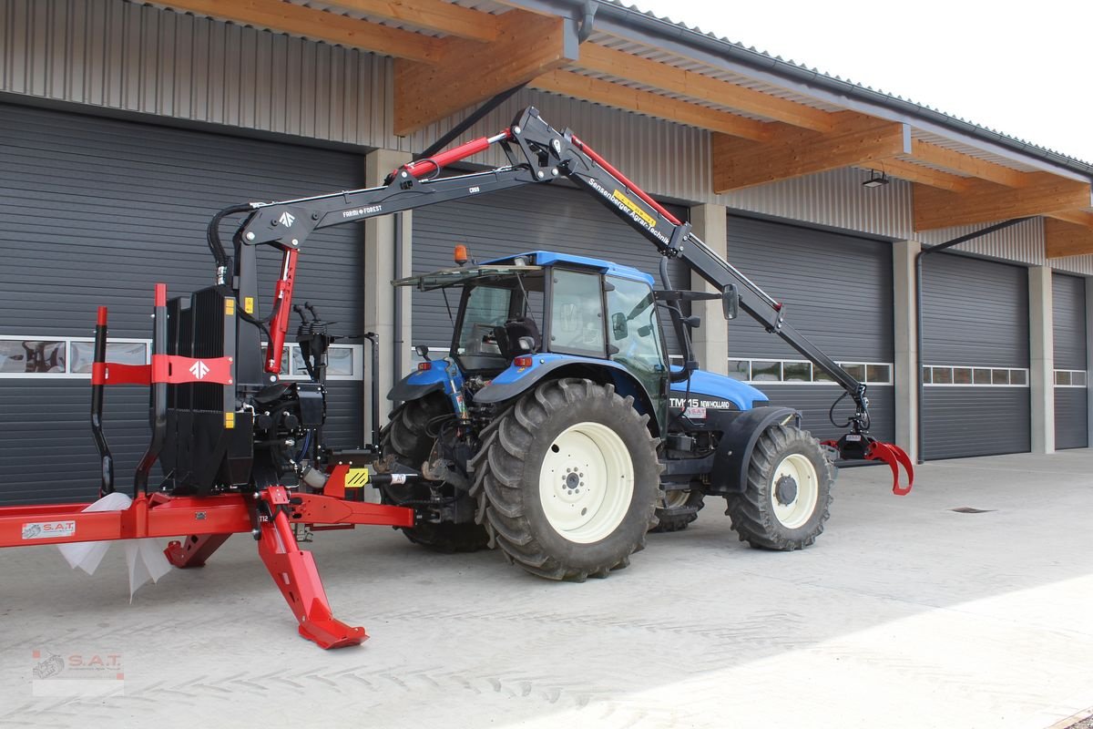 Rückewagen & Rückeanhänger van het type Farmi FT 12 mit CR 69 Kran - 8,5m - 14,5 Tonnen, Neumaschine in Eberschwang (Foto 30)