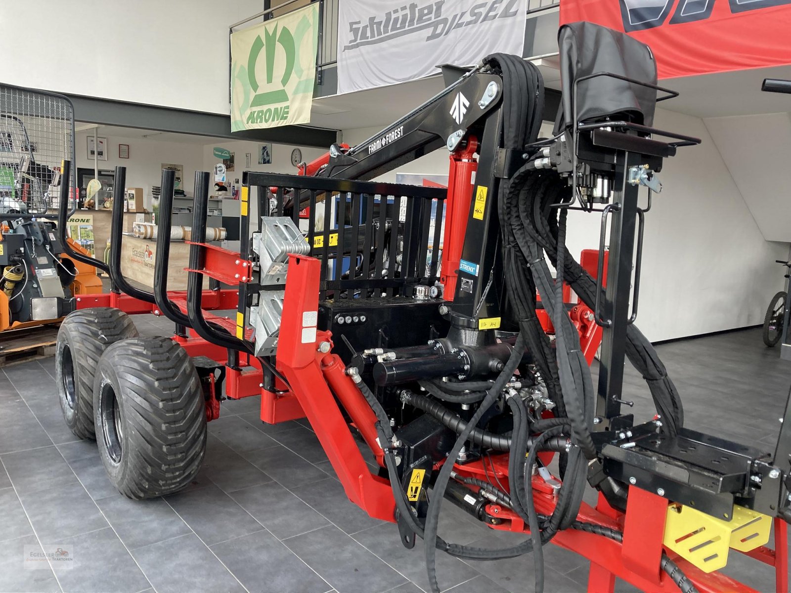 Rückewagen & Rückeanhänger del tipo Farmi FT 7, Neumaschine In Fürth / Burgfarrnbach (Immagine 10)