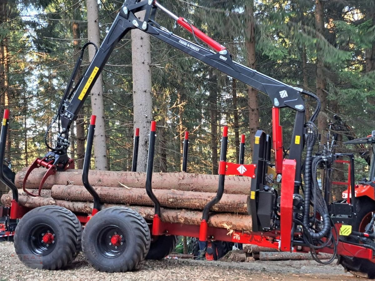 Rückewagen & Rückeanhänger от тип Farmi FT11-CR 59-14 to.Rückewagen-NEU, Neumaschine в Eberschwang (Снимка 2)