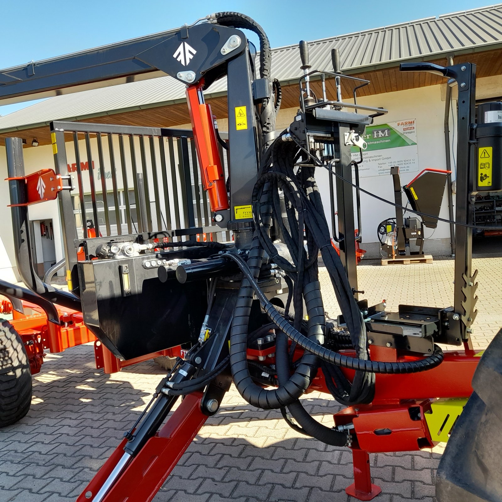 Rückewagen & Rückeanhänger van het type Farmi FT9 CR57, Neumaschine in Weiherhammer (Foto 7)