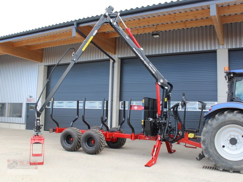 Rückewagen & Rückeanhänger typu Farmi Rückewagen 11,5 to-7,00 m Kran, Neumaschine v Eberschwang (Obrázek 1)