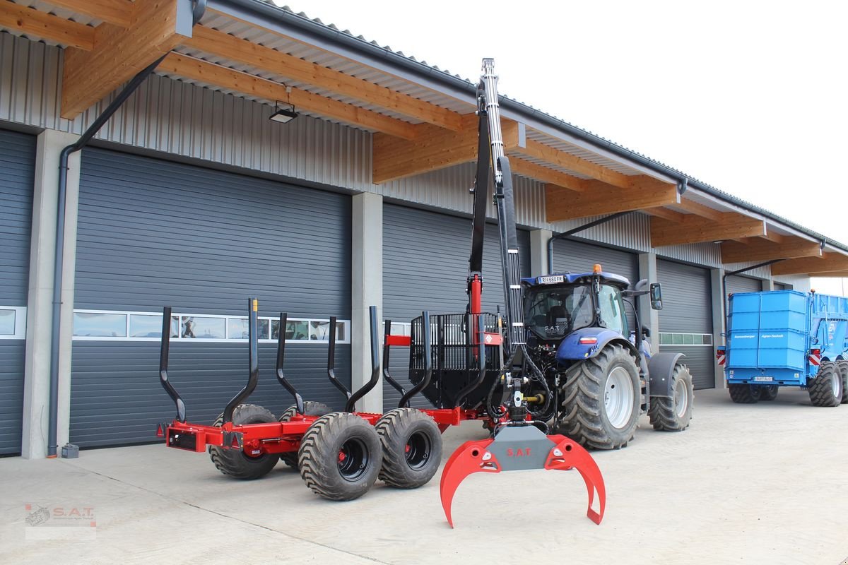 Rückewagen & Rückeanhänger del tipo Farmi Rückewagen 11,5 to-7,00 m Kran, Neumaschine en Eberschwang (Imagen 23)