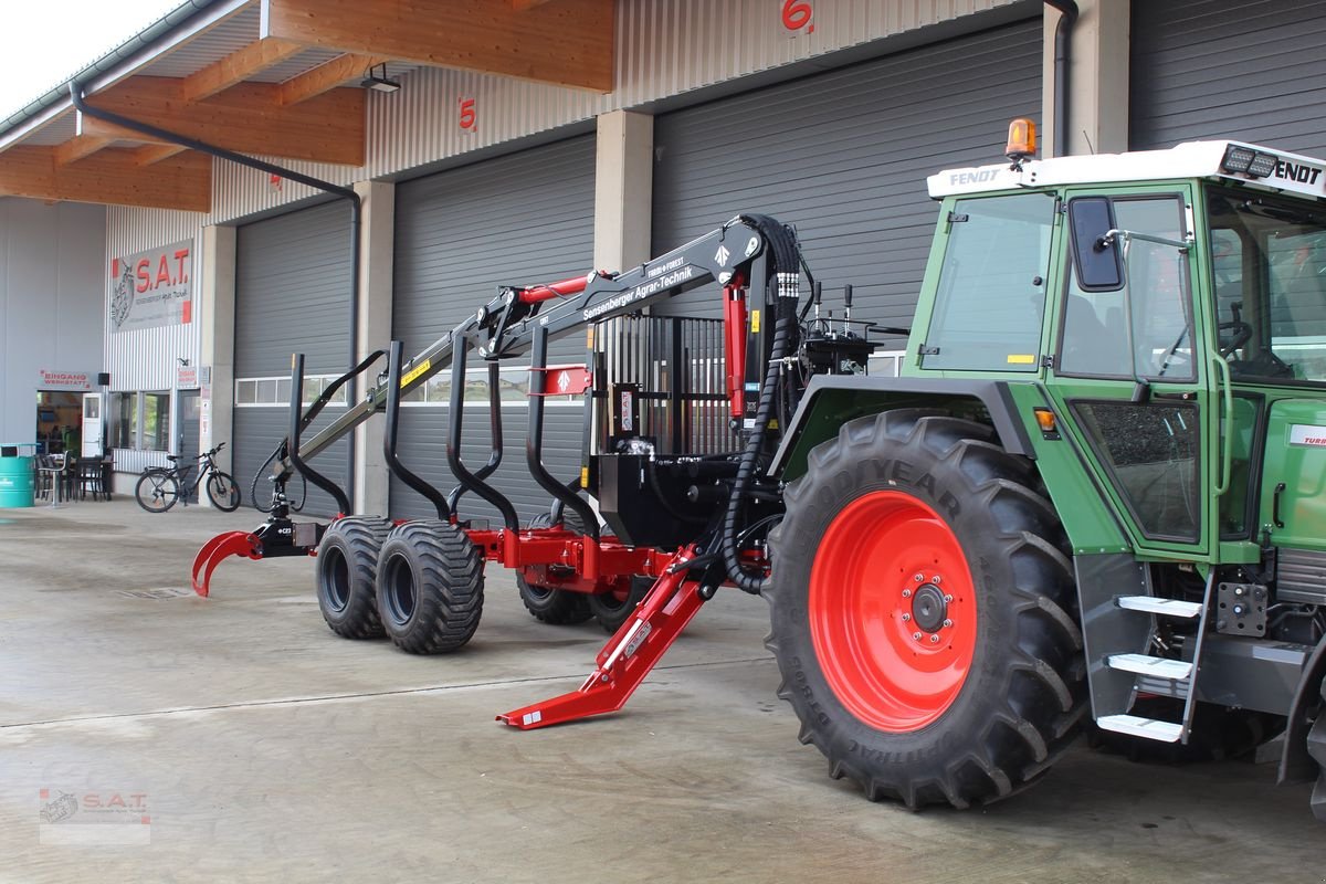 Rückewagen & Rückeanhänger typu Farmi Rückewagen 12 to.-7,20 m Kran, Neumaschine v Eberschwang (Obrázok 7)