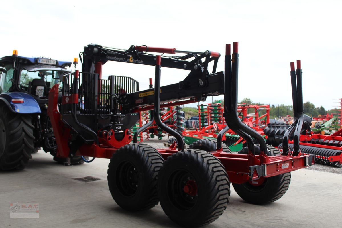 Rückewagen & Rückeanhänger des Typs Farmi Rückewagen 14,5 to-9 m Kran-Neu, Neumaschine in Eberschwang (Bild 3)