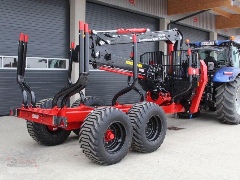 Rückewagen & Rückeanhänger des Typs Farmi Rückewagen 14,5 to-9 m Kran-Neu, Neumaschine in Eberschwang