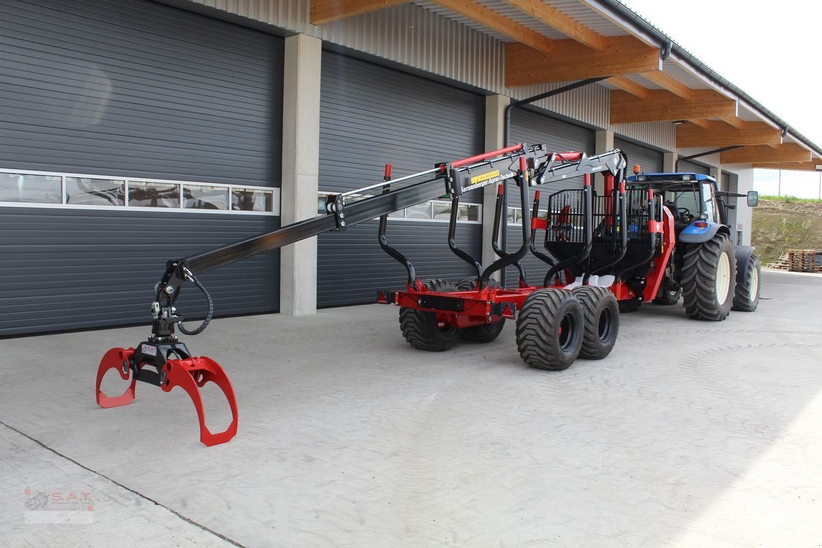 Rückewagen & Rückeanhänger du type Farmi Rückewagen 14,5 Tonnen - 8,5 m Kran, Neumaschine en Eberschwang (Photo 20)