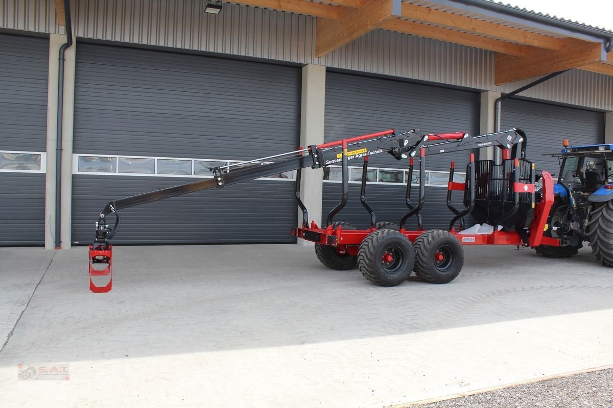 Rückewagen & Rückeanhänger du type Farmi Rückewagen 14,5 Tonnen - 8,5 m Kran, Neumaschine en Eberschwang (Photo 22)