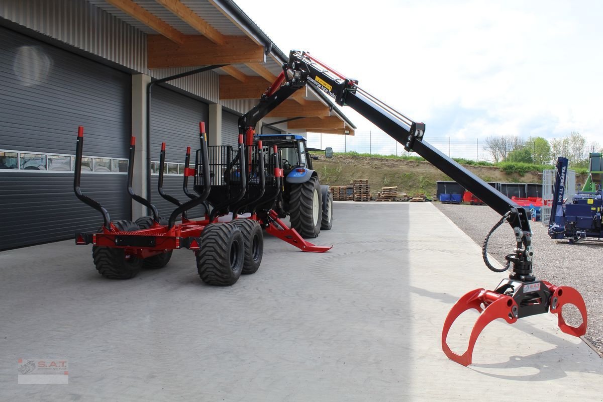 Rückewagen & Rückeanhänger du type Farmi Rückewagen 14,5 Tonnen - 8,5 m Kran, Neumaschine en Eberschwang (Photo 24)