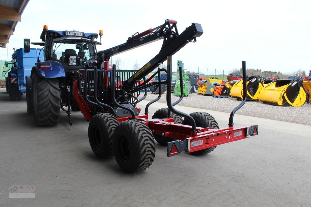 Rückewagen & Rückeanhänger typu Farmi Rückewagen 9,0to-6,30m Kran-NEU, Neumaschine v Eberschwang (Obrázek 5)