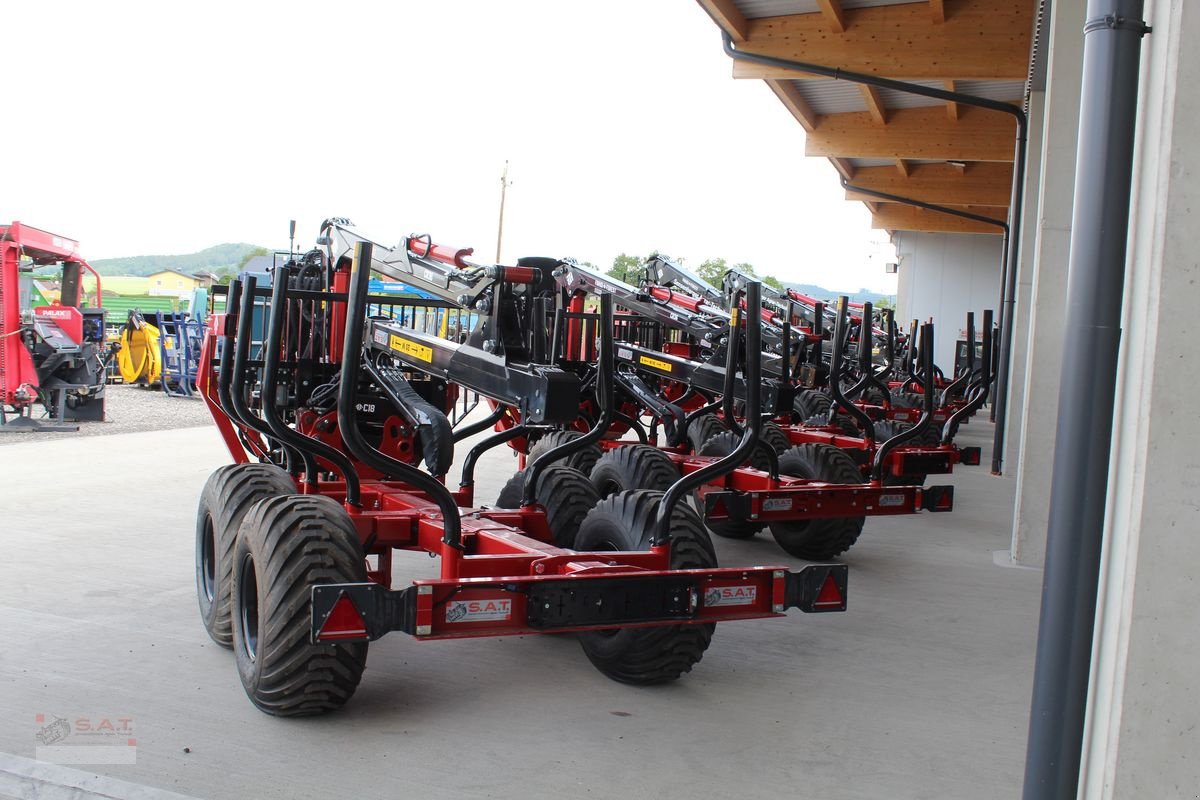 Rückewagen & Rückeanhänger tip Farmi Rückewagen 9,0to-6,30m Kran-NEU, Neumaschine in Eberschwang (Poză 31)