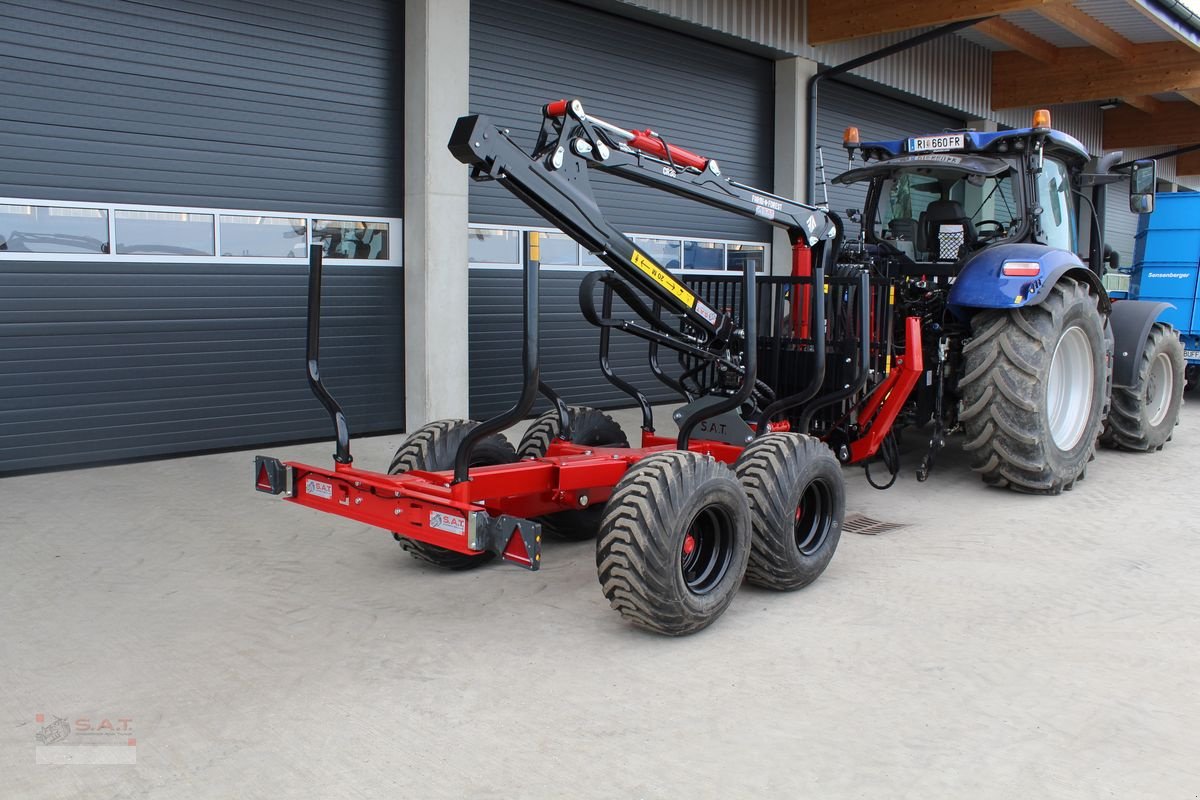 Rückewagen & Rückeanhänger del tipo Farmi Rückewagen 9,0to-6,30m Kran-NEU, Neumaschine en Eberschwang (Imagen 3)