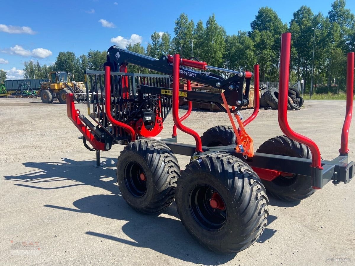 Rückewagen & Rückeanhänger typu Farmi Rückewagen FT7-6,30m Kran-NEU, Neumaschine v Eberschwang (Obrázek 15)