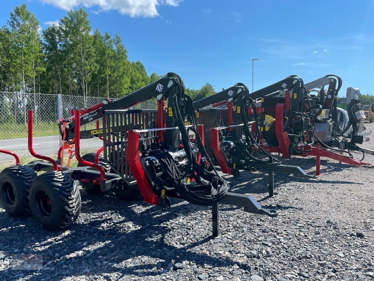 Rückewagen & Rückeanhänger typu Farmi Rückewagen FT7-6,30m Kran-NEU, Neumaschine v Eberschwang (Obrázek 7)